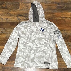 Men's Colosseum Arctic Camo Air Force Falcons OHT Military Appreciation top